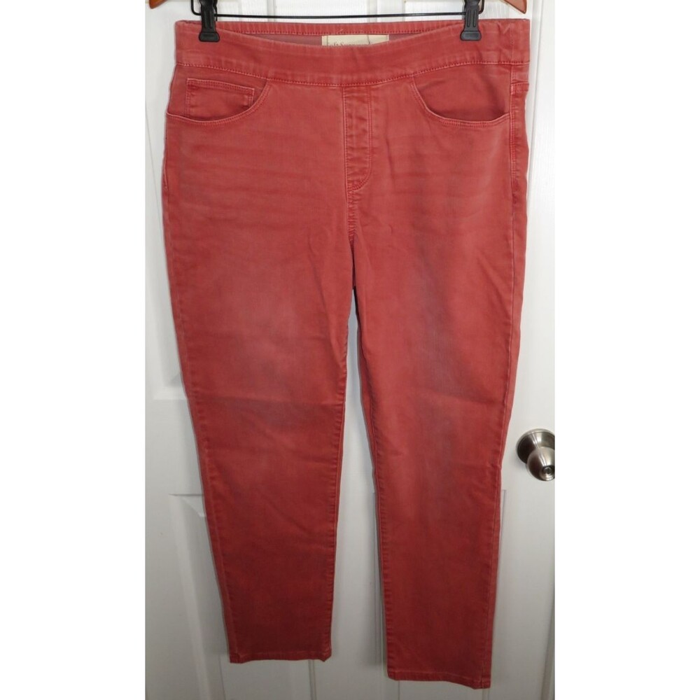 Soft Surroundings Ultimate Pull-On Denim Jeans Stretch Medium Tandoori Spice